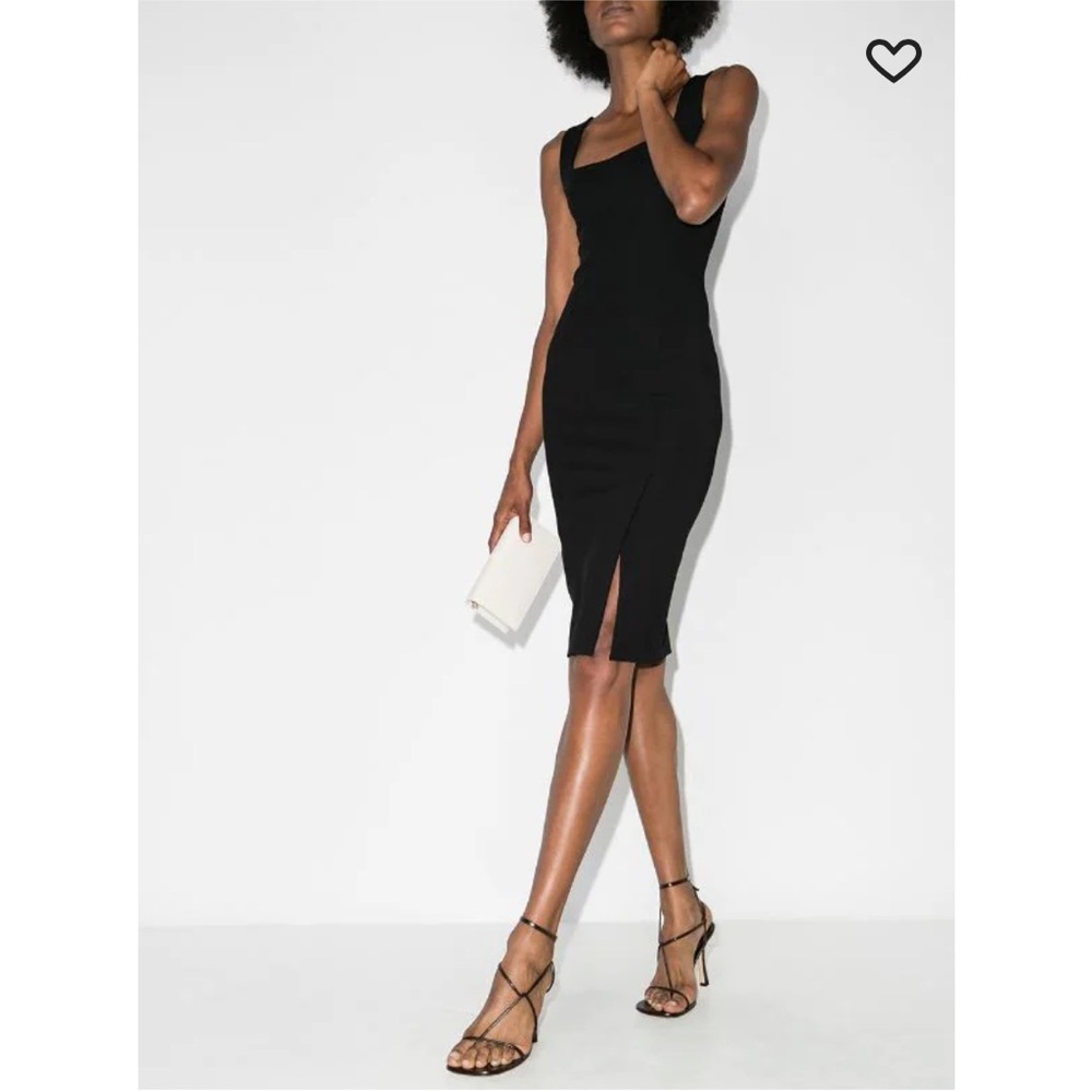 NWT Dolce Gabbana Black Body-Con Dress IT 42/US 6